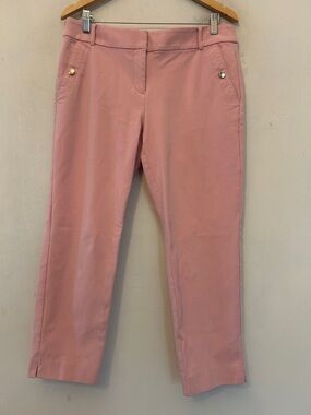 Loft Pink Ankle pants Marisa fit Size 10 EUC